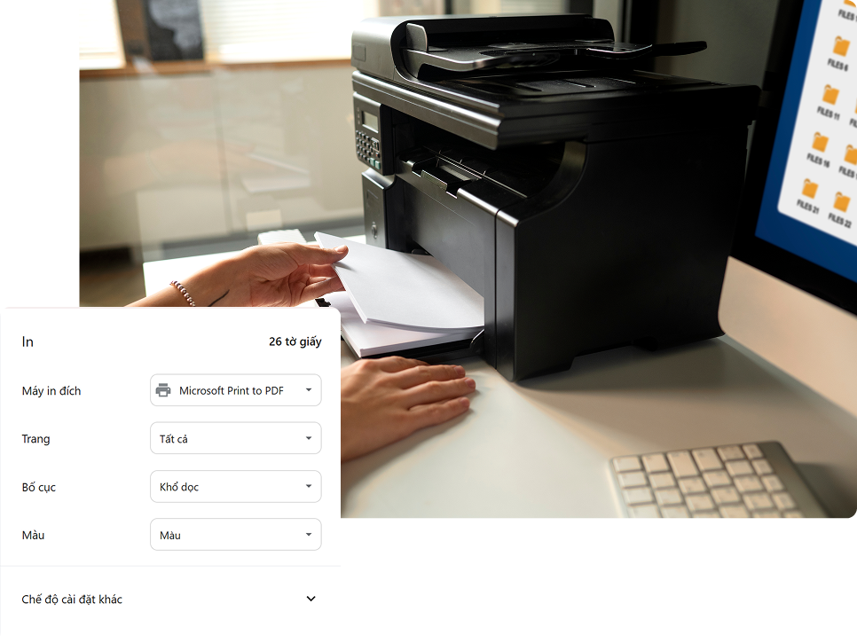 Toàn bộ về in ấn tài liệu một cách chuyên nghiệp