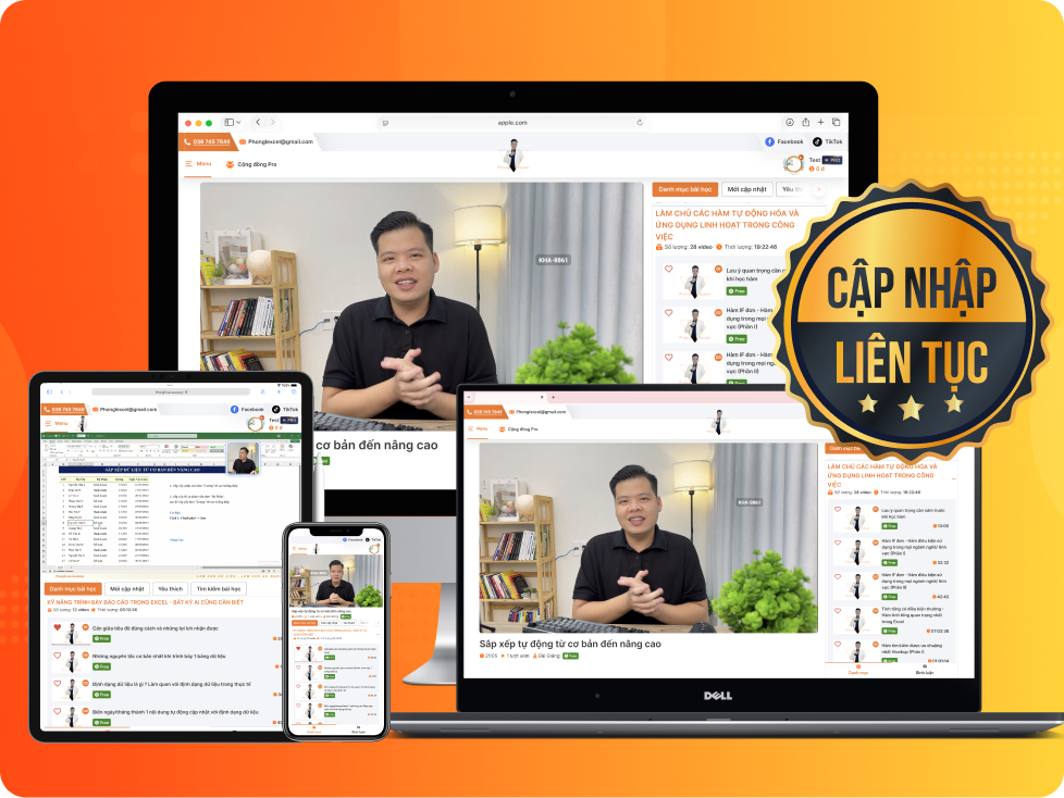 Liên tục cập nhật nội dung mới nhất